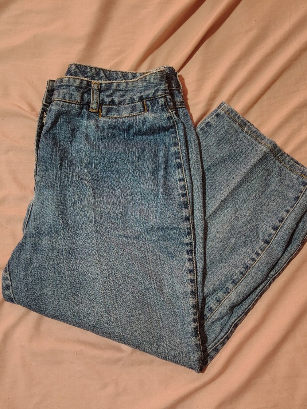 Classic Blue Cropped Women's Jeans